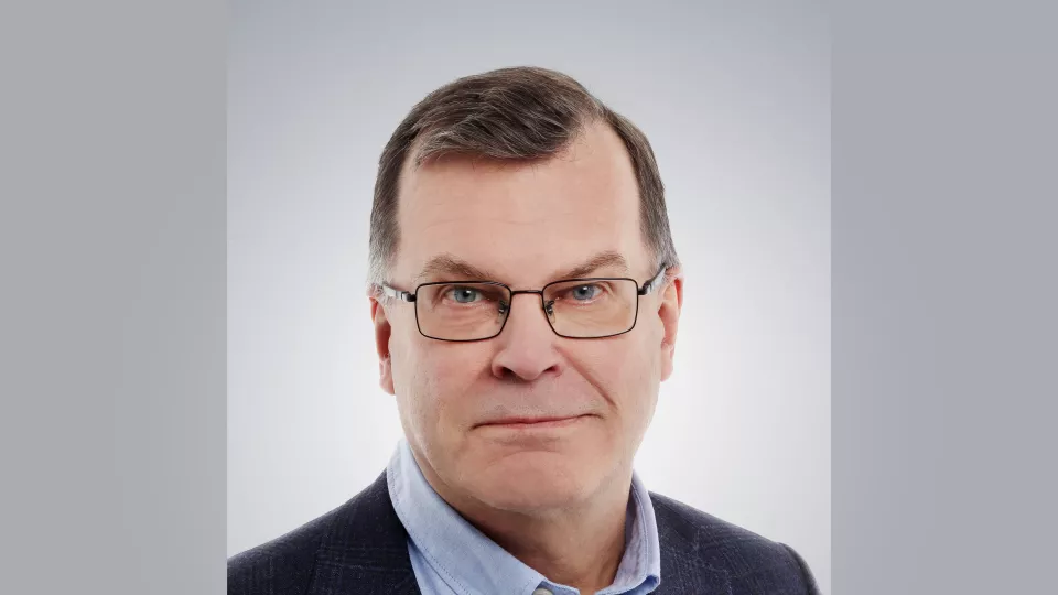 Porträtt på Heikki Pihlajamäki. Foto.