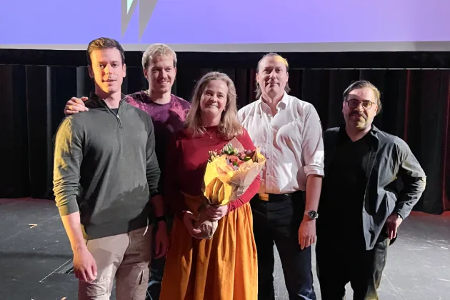 Vinnare Lund Grand Prix deltävling Petra Holmberg med flera. Foto.