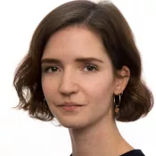 Porträtt av Amanda Bills. Foto
