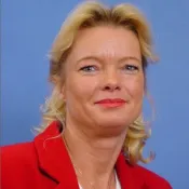 Porträtt av Eva Lindell-Frantz. Foto