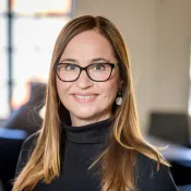 Porträttbild av Kristina Sjöberg. Foto.