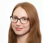 Porträtt av Anna Zemskova. Foto.