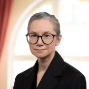 Porträtt av My Bergius. Foto.