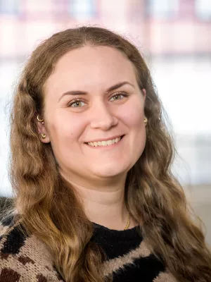 Porträttbild av Madeleine Rietz. Foto.