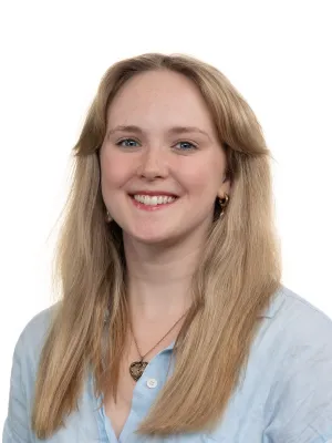 Porträtt av Linnea Koskela. Foto.