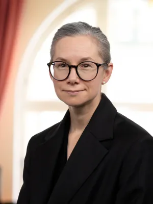 Porträtt av My Bergius. Foto.