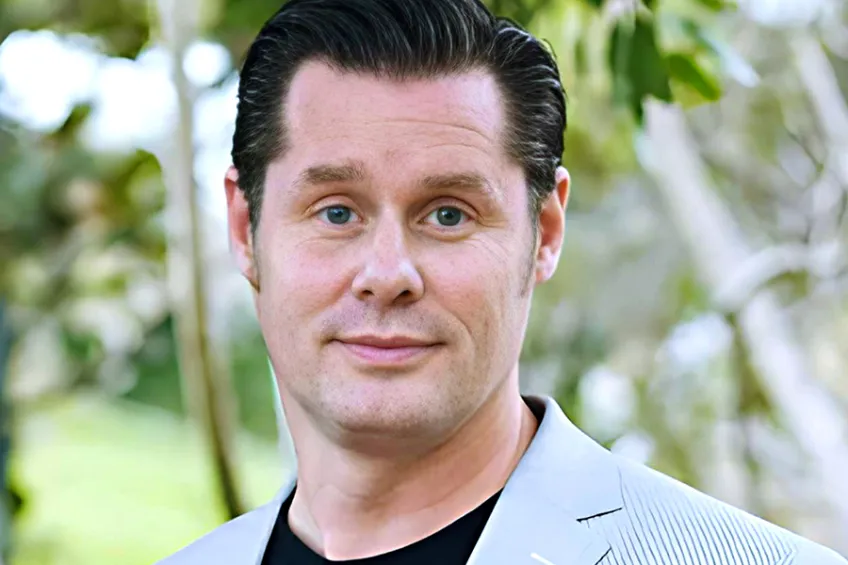 Porträtt Dan Svantesson. Porträtt.